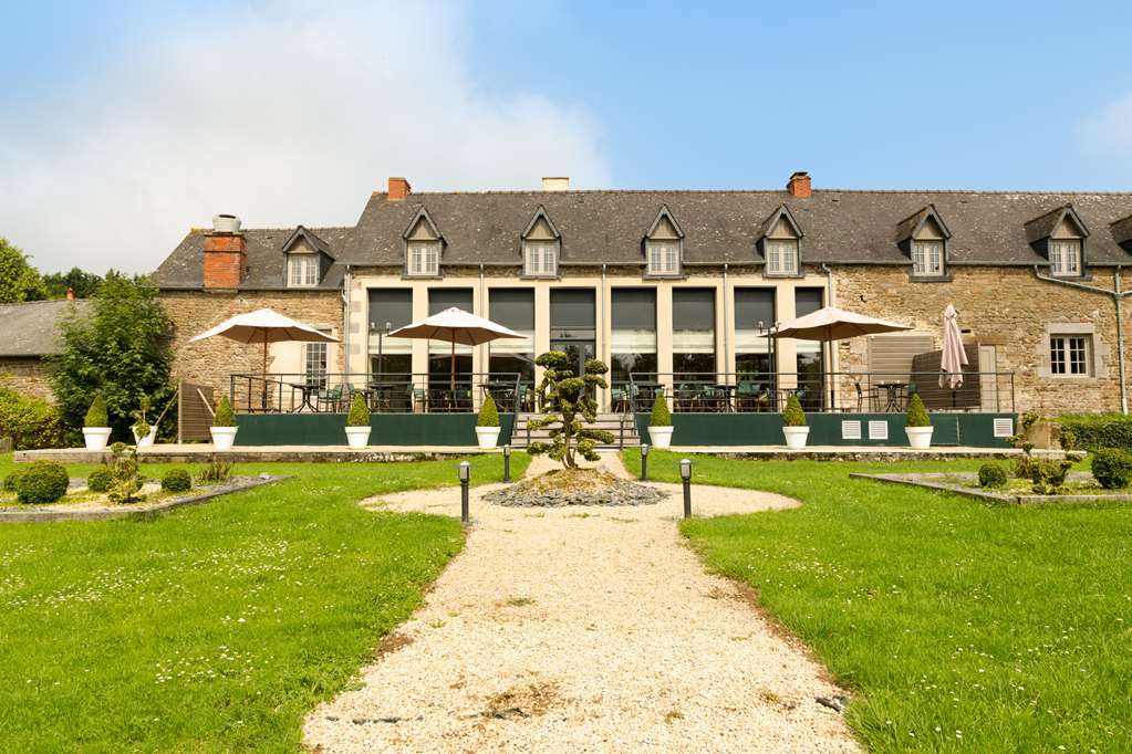 Hotel De L'Abbaye Le Tronchet  ภายนอก รูปภาพ